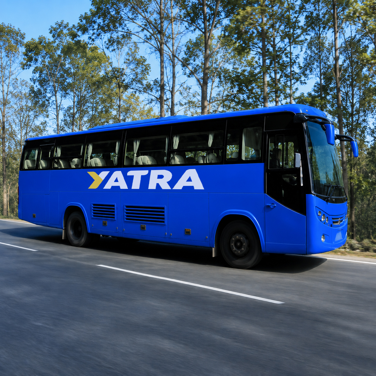 Passenger travelling on a bus after tapping in with Fintech