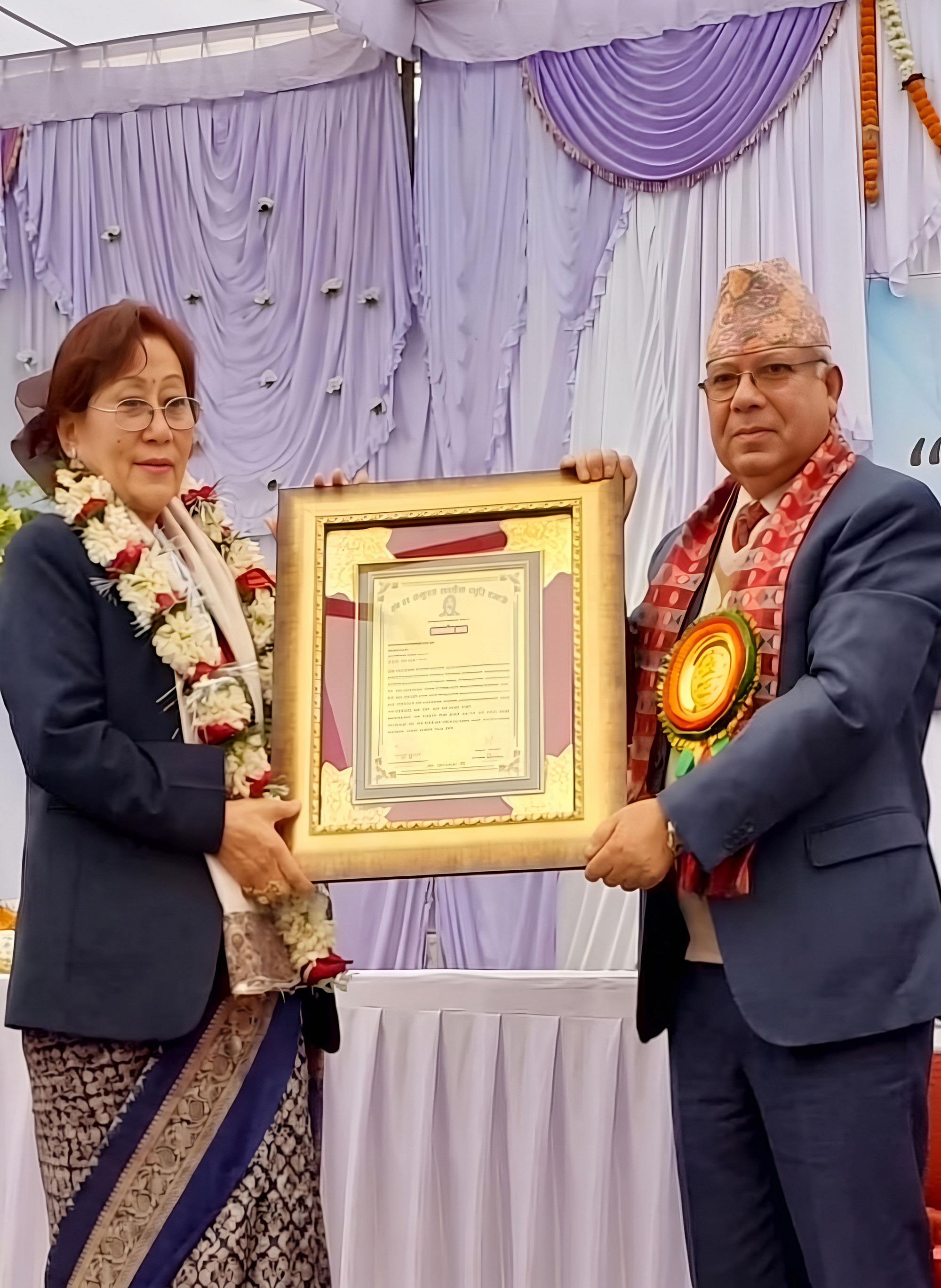 Founder Principal Honoured for Outstanding Contribution to Education