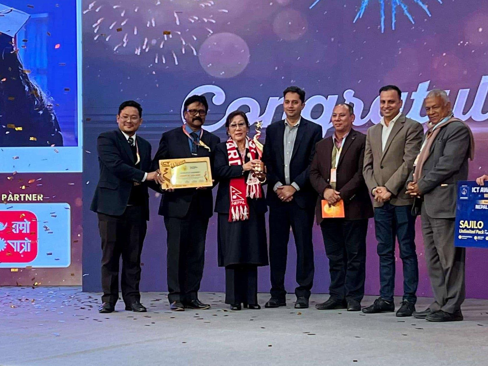 Gyanodaya Honoured with Digital Education ICT Award 2022
